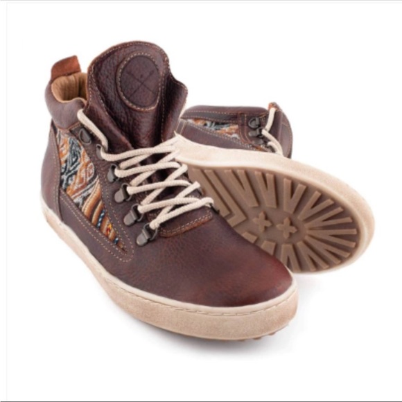 Inkkas Brown Leather Camping Boots - Picture 13 of 15